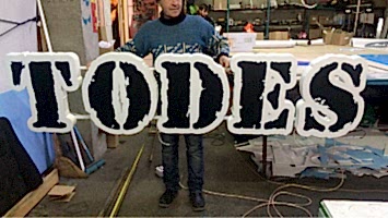 Буквы из композита Todes