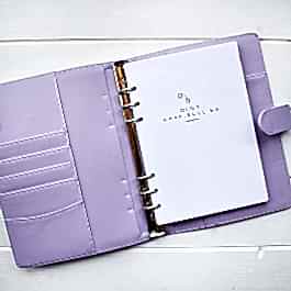 Оригинальный ежедневник на кольцах