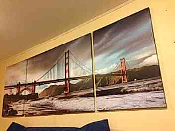 Триптих картин для интерьера