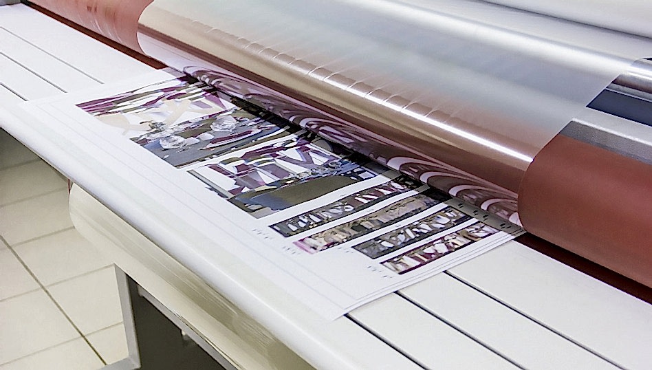 Ламинация в широкоформатной печати