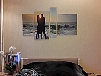 Модульная картина из четырех элементов