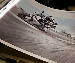 Глянцевая фотография большого размера