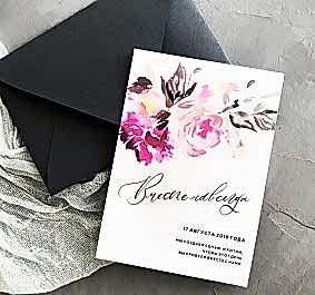 Пригласительная открытка «‎Вместе навсегда»‎